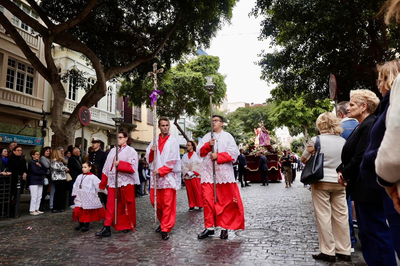 Procesión Magna Interparroquial en Las Palmas de Gran Canaria