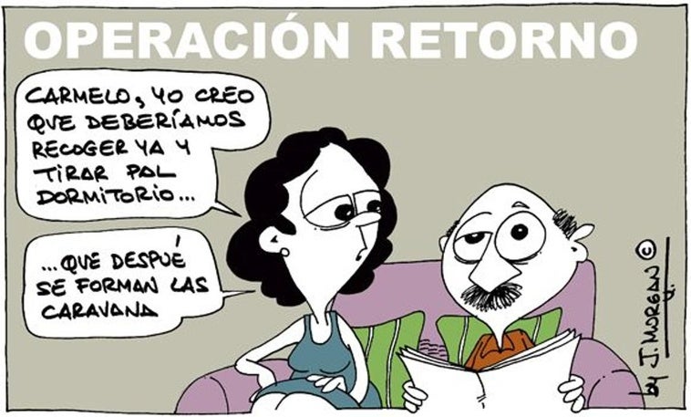 La viñeta de Morgan de este domingo 20 de abril