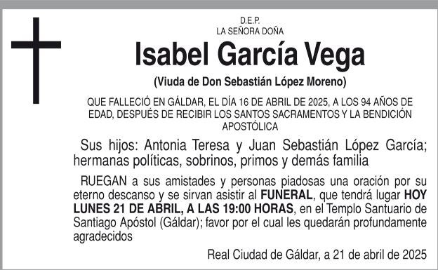 Isabel García Vega