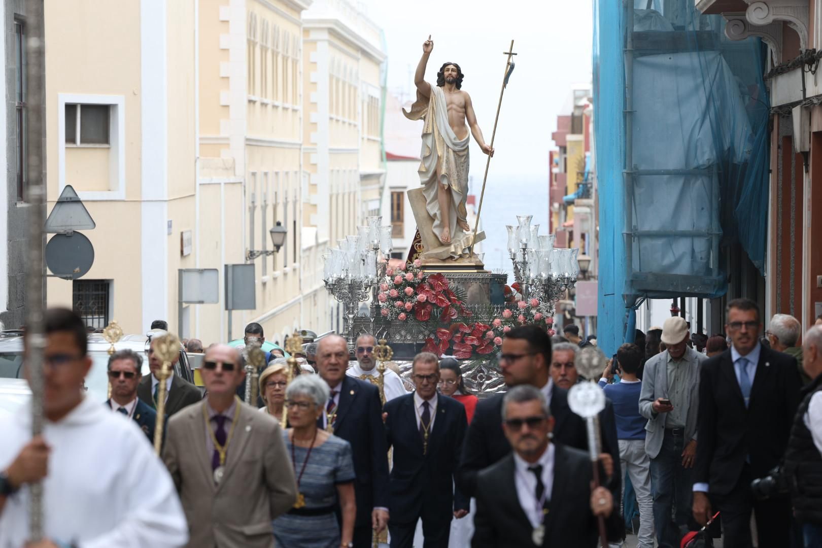 La procesión del Cristo Resucitado, en imágenes