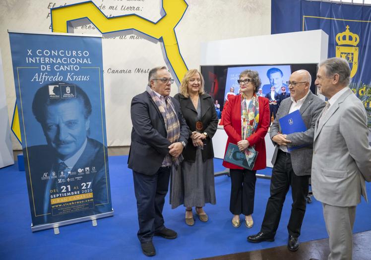 Un momento de la presentación del concurso, este lunes.
