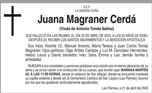 Juana Magraner Cerdá