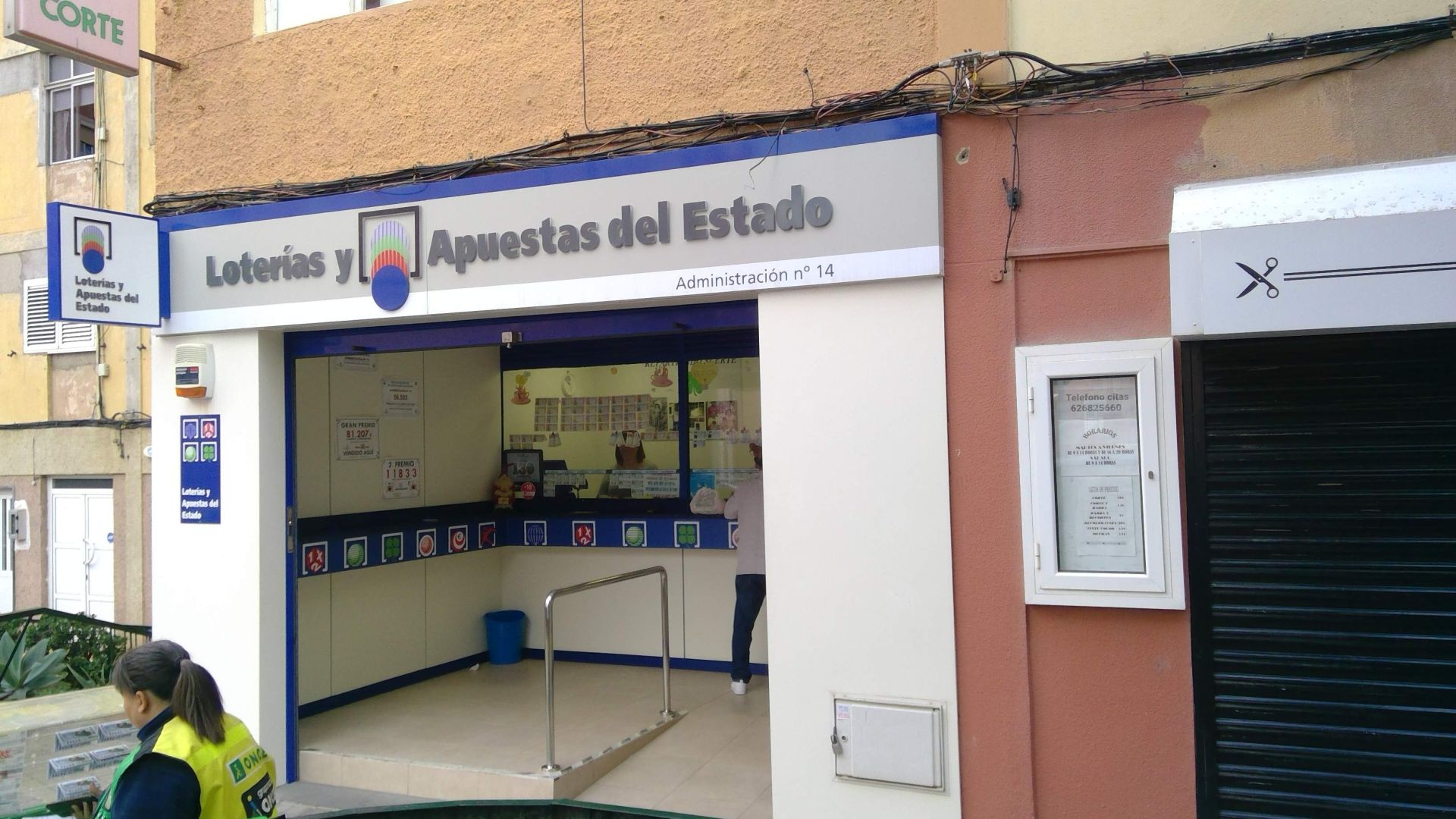 El segundo premio de la bonoloto cae en Las Palmas de Gran Canaria