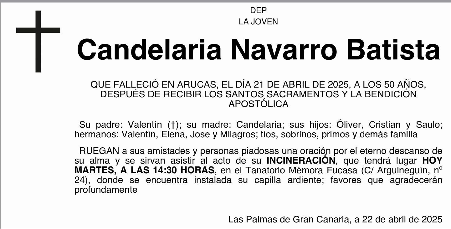 Candelaria Navarro Batista