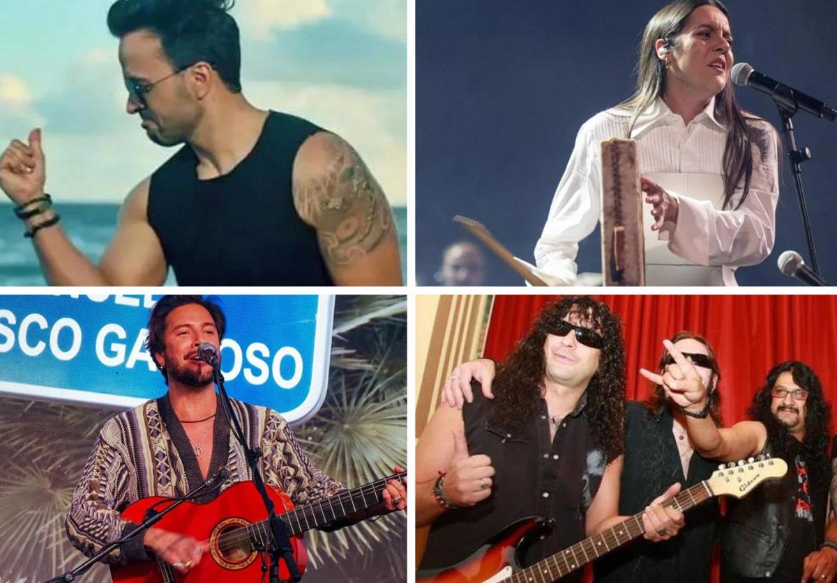Luis Fonsi, Manuel Carrasco, Mägo de Oz y Valeria Castro, cartel de lujo para La Bajada de la Virgen de las Nieves