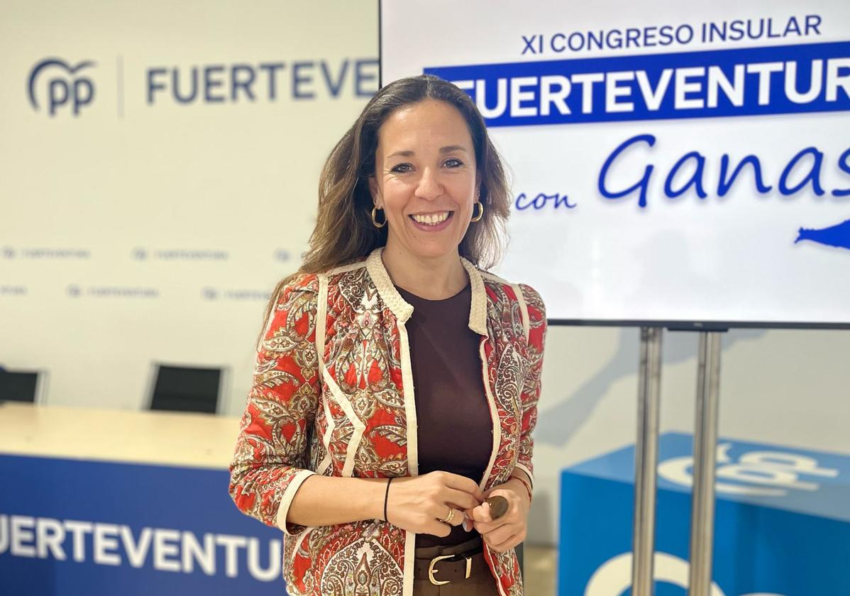 Jessica de León, proclamada única candidata a la presidencia del PP de Fuerteventura