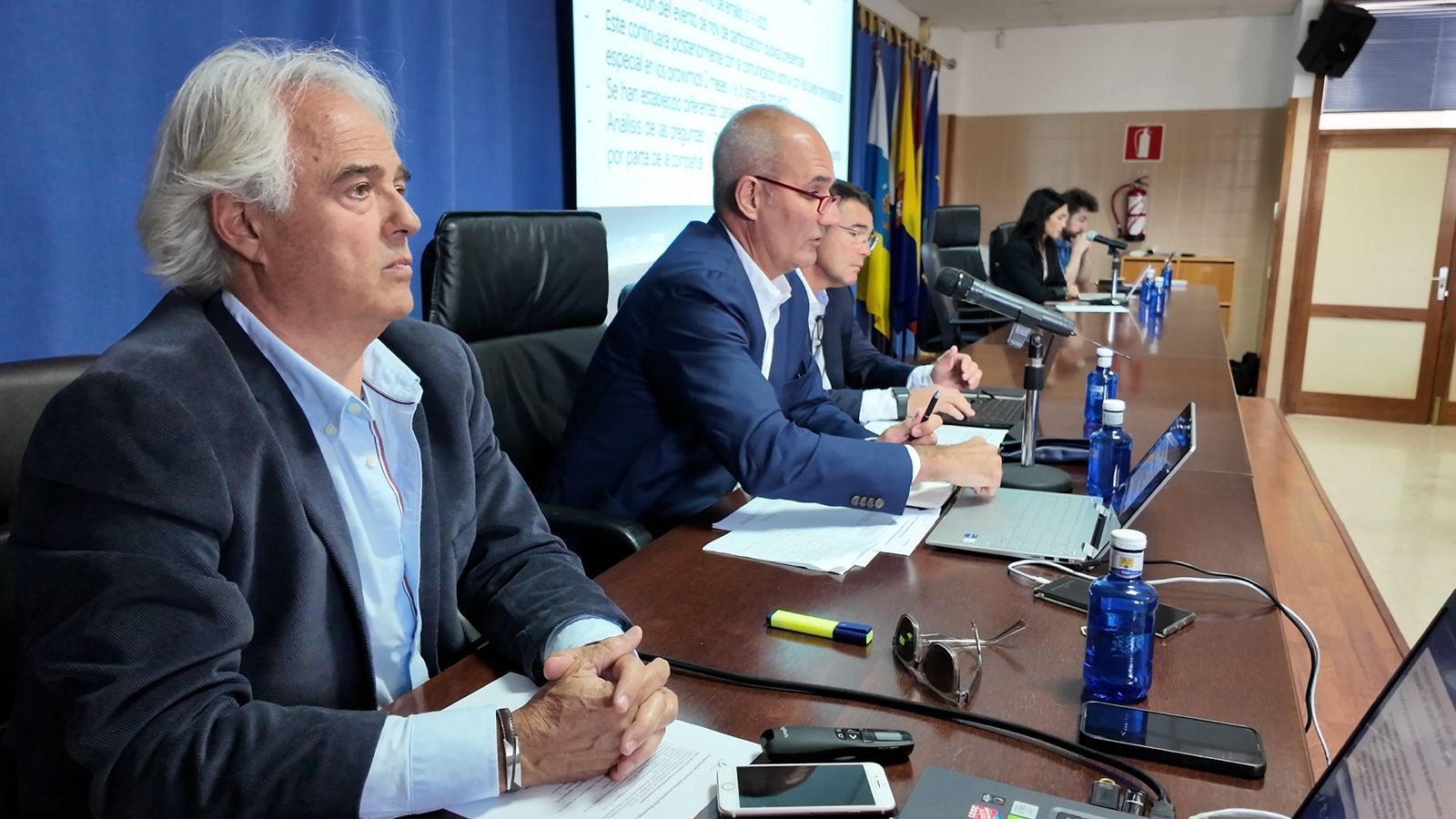 Presentación de la planta, este martes.
