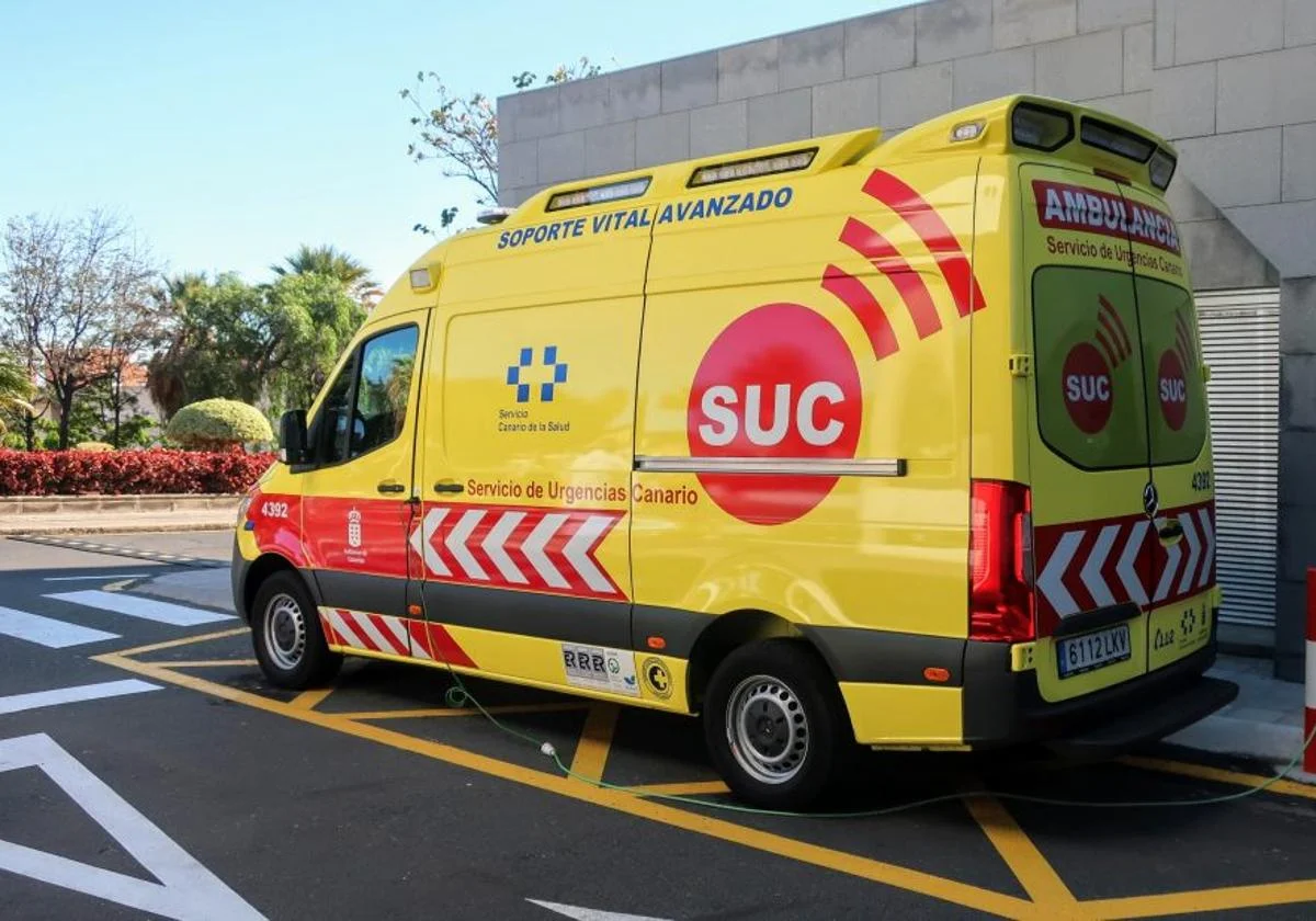 Herido moderado tras volcar con su coche en la GC-1, a la altura del El Berriel