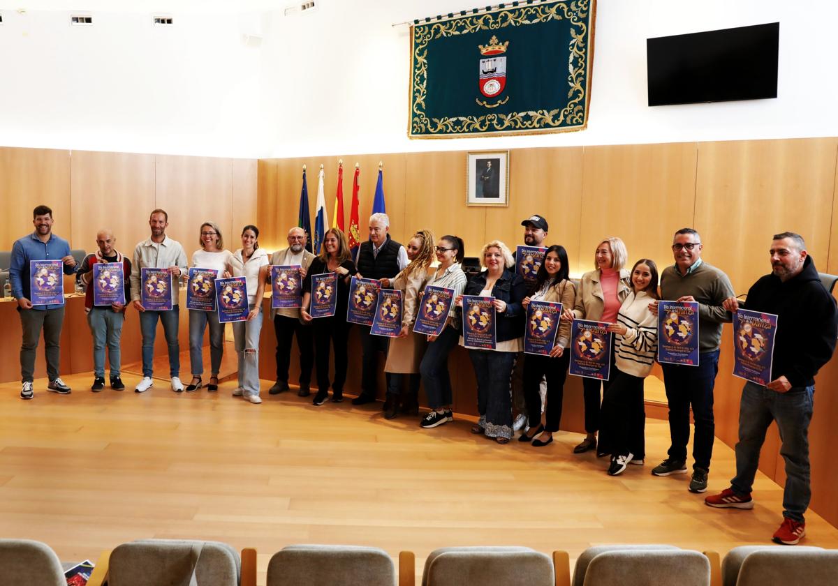 Presentación del encuentro hecha este martes en el Consistorio de Tías.