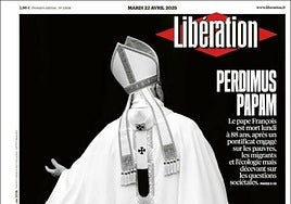 Portada del periódico francés 'Libération'