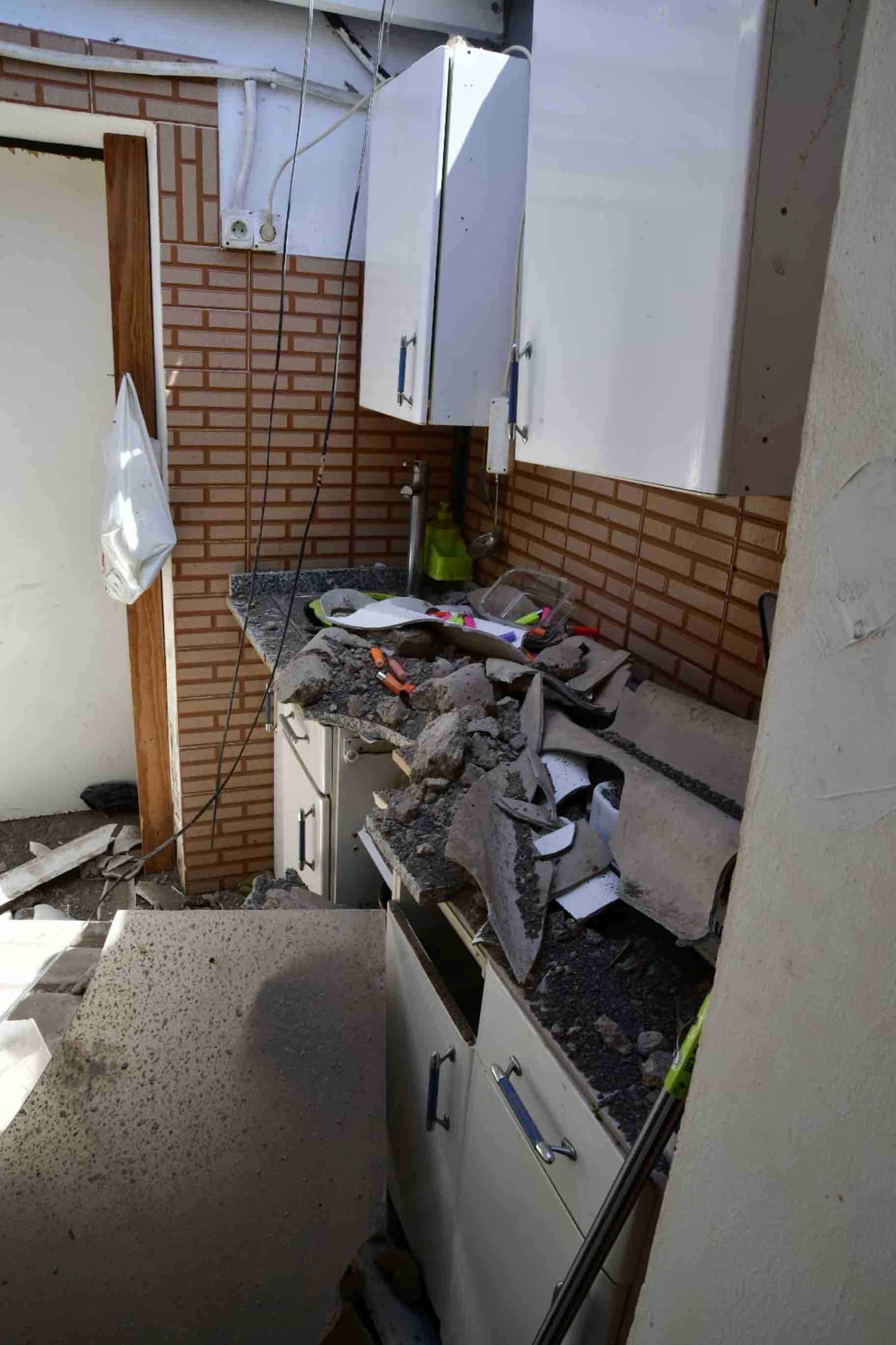 Imágenes del mal estado de las viviendas
