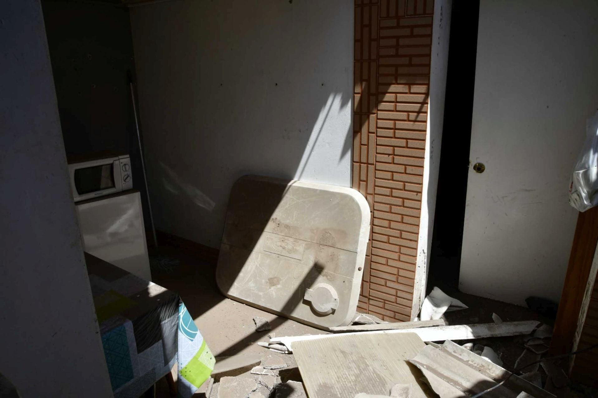 Imágenes del mal estado de las viviendas