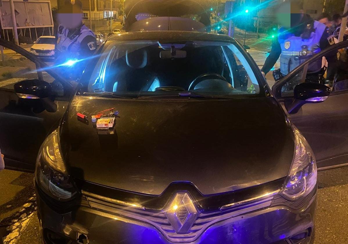 Dos menores detenidos por robar un coche y conducirlo drogado en la capital grancanaria