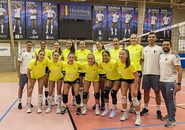 La plantilla y cuerpo técnico del Heidelberg Volkswagen.