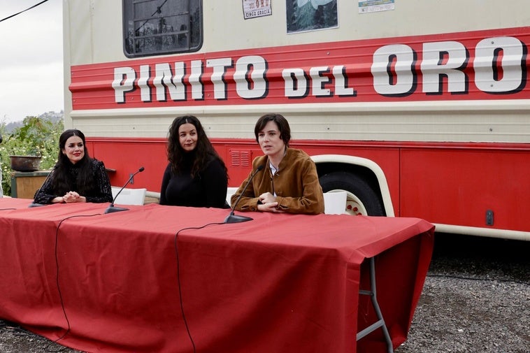 La historia de Pinito del Oro, en el rodaje de 'Tal vez'.