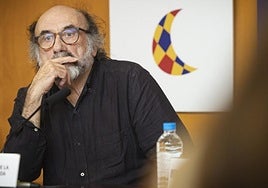 Paco de La Zaranda, este jueves, en el Teatro Cuyás.