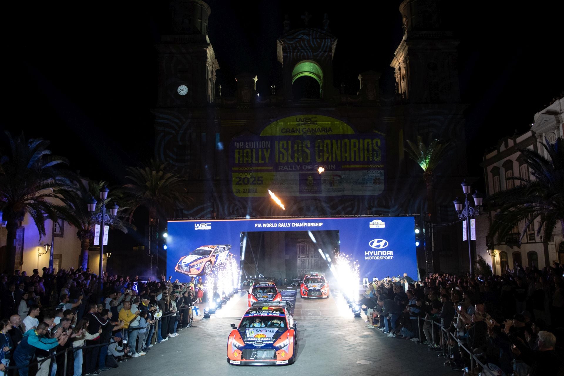 La presentación del Rally Islas Canarias 2025, en Imágenes