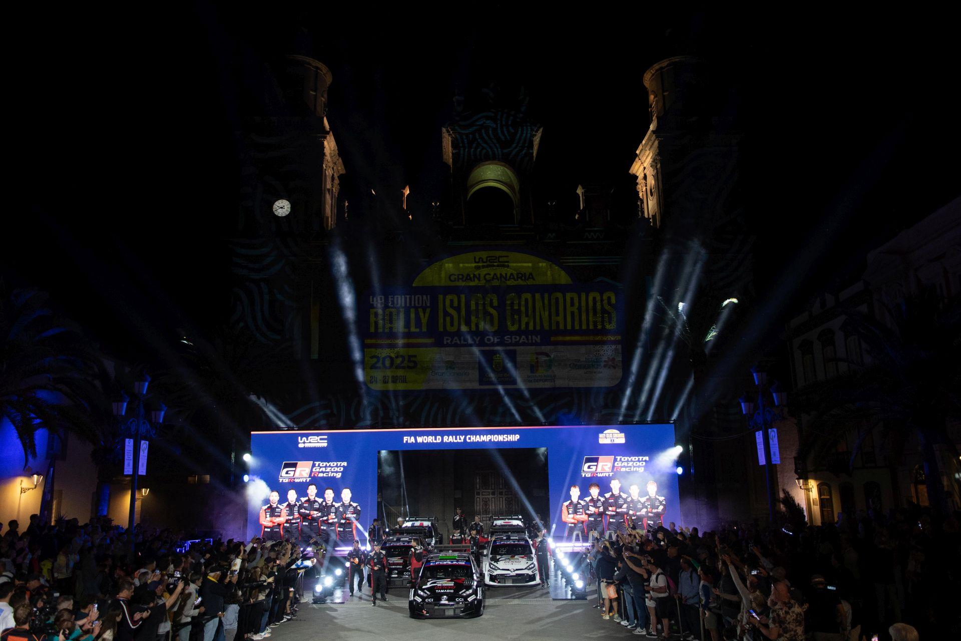 La presentación del Rally Islas Canarias 2025, en Imágenes