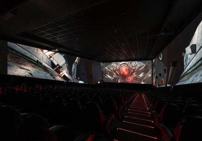 Foto del cine de Siete Palmas en una imagen de archivo.