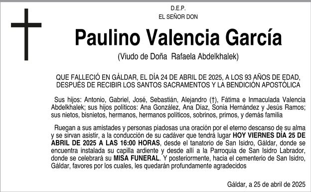 Paulino Valencia García