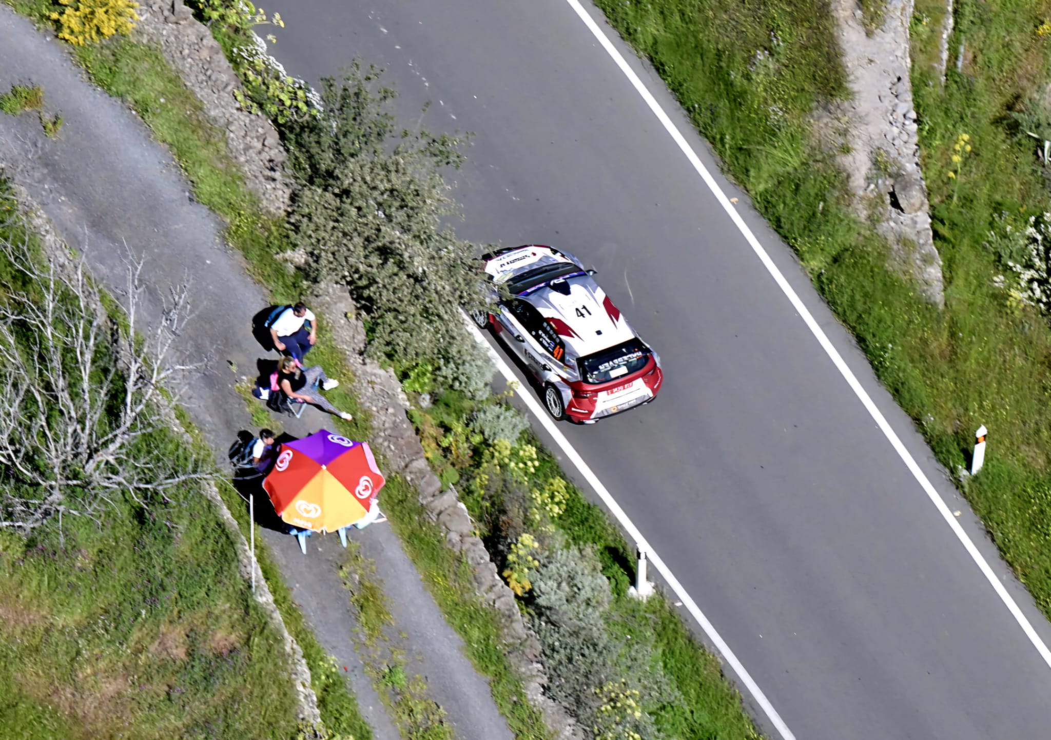 El Rally Islas Canarias 2025, visto desde los cielos