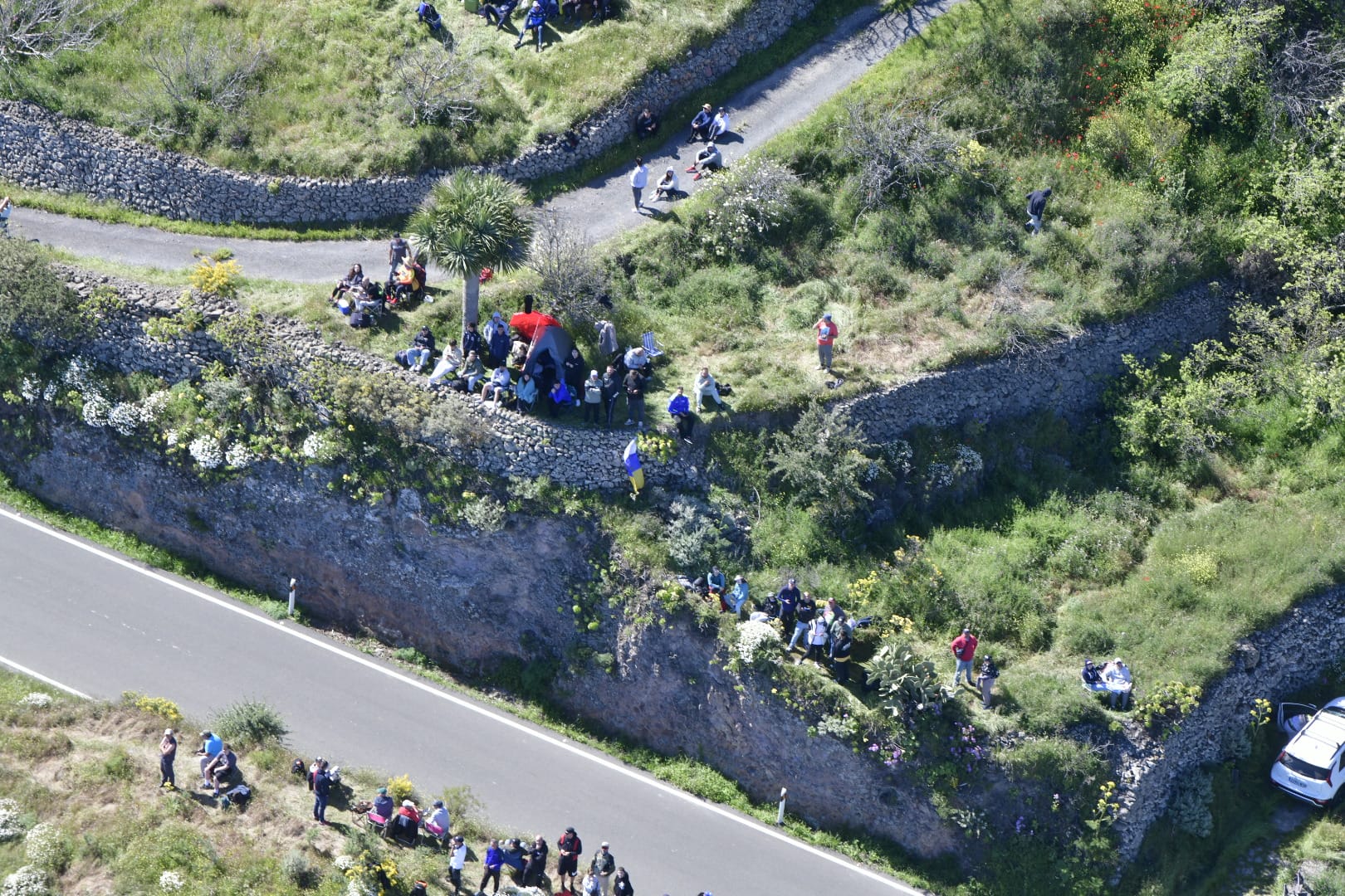 El Rally Islas Canarias 2025, visto desde los cielos