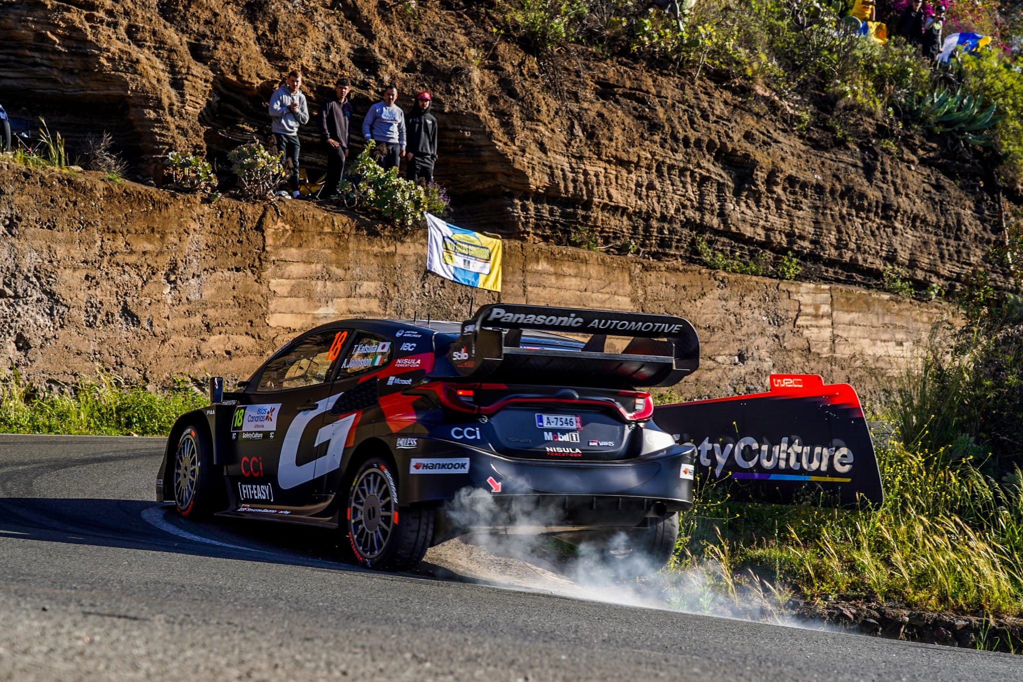 El Rally Islas Canarias 2025, visto desde los cielos