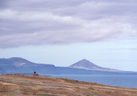 Vistas del el norte de Gran Canaria.