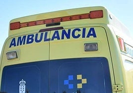 Imagen de archivo de una ambulancia del SUC.
