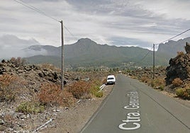 La Carretera General Padrón, lugar de los hechos.