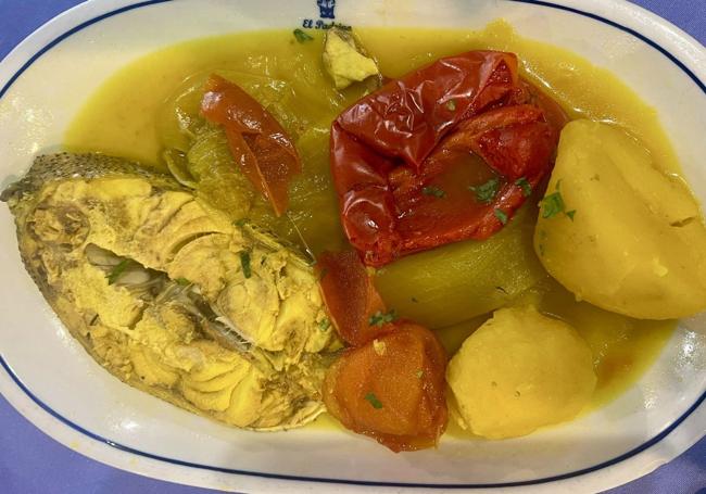 Caldo de pescado en El Padrino