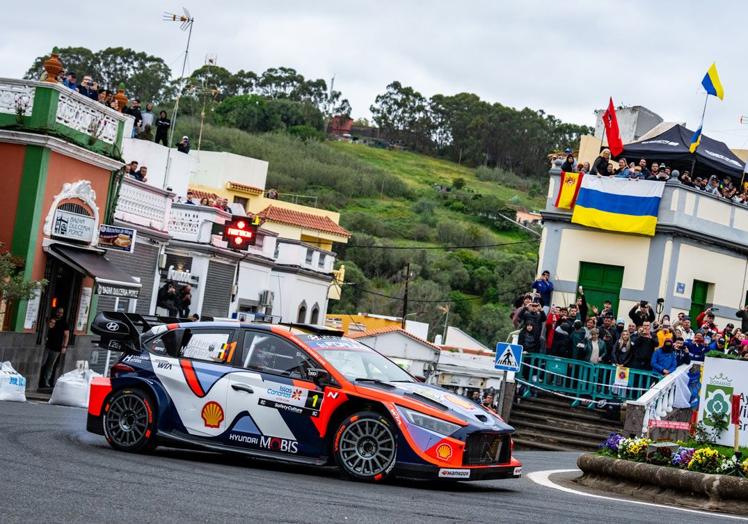 Neuville estuvo siempre arriba, tal y como se esperaba.