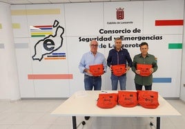 Entrega de material.
