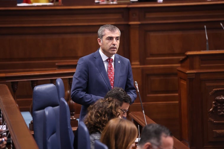 El vicepresidente de Canarias y líder del PP en las islas, Manuel Domínguez.