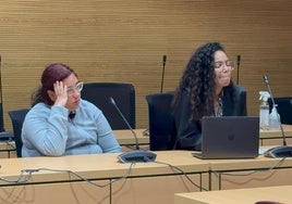 Imagen de la condenada.