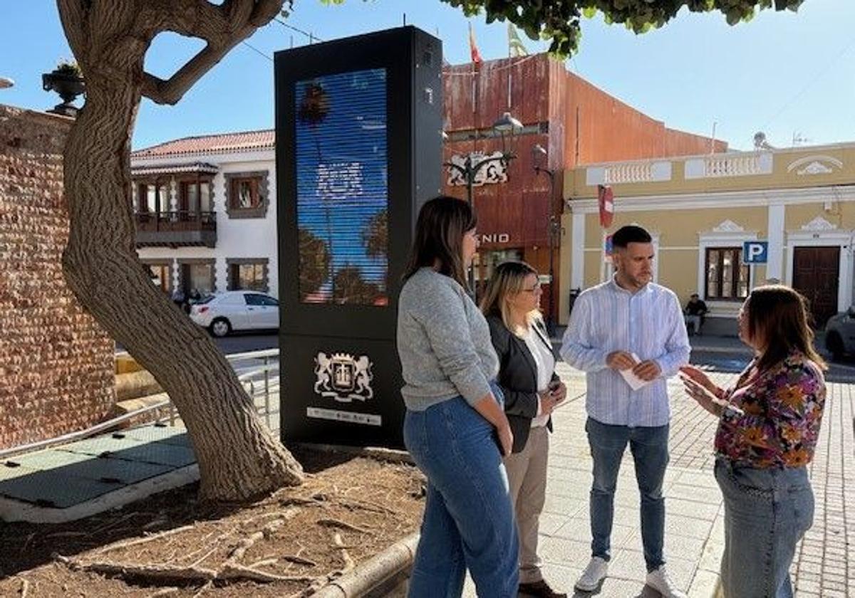 Ingenio cuenta con dos tótems digitales para dinamizar las zonas comerciales