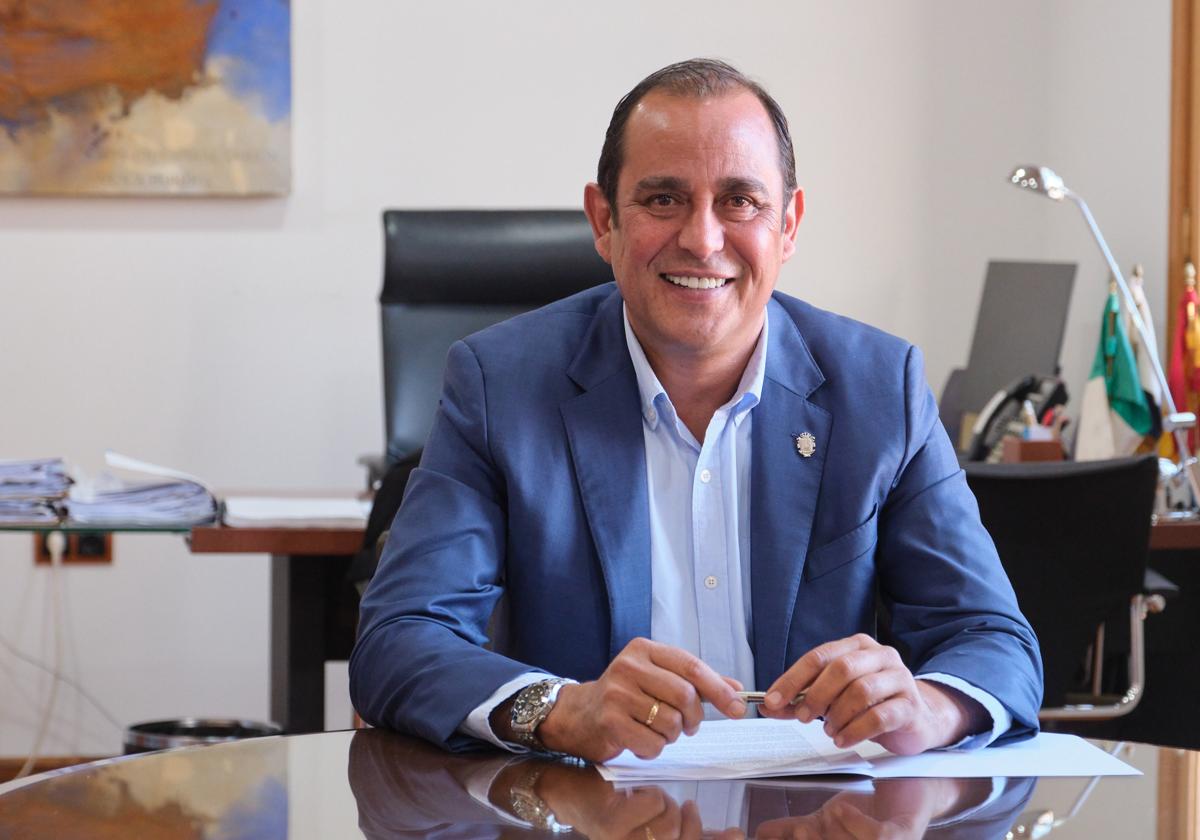 Blas Acosta, consejero insular de Infraestructuras y Carreteras.