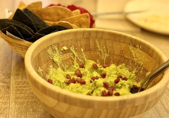 GUacamole con un toque de granada