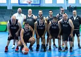 El equipo inclusivo del Interisleta de basket.