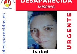 Cartel del desaparecido.