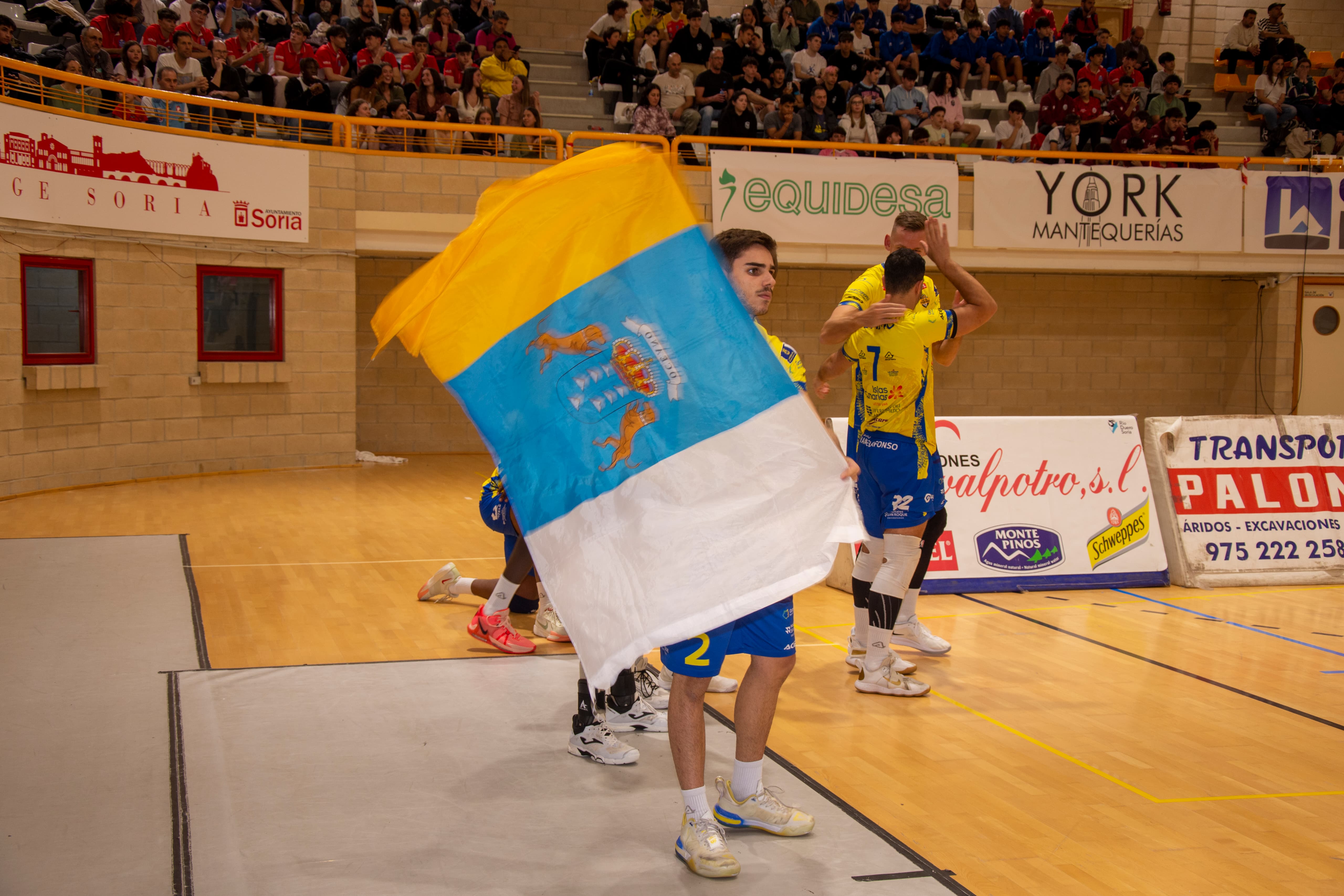 El CV Guaguas, campeón de liga