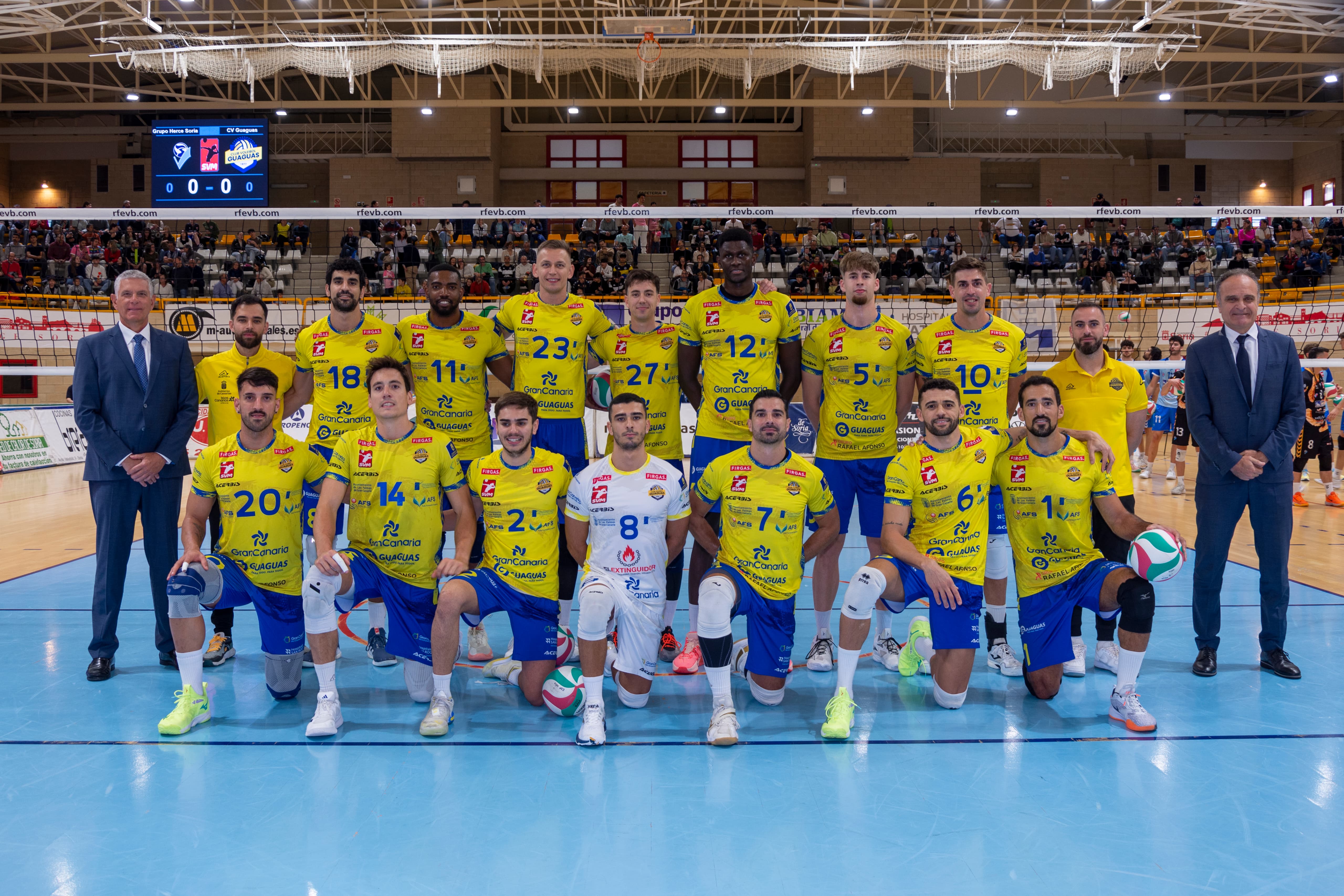 El CV Guaguas, campeón de liga
