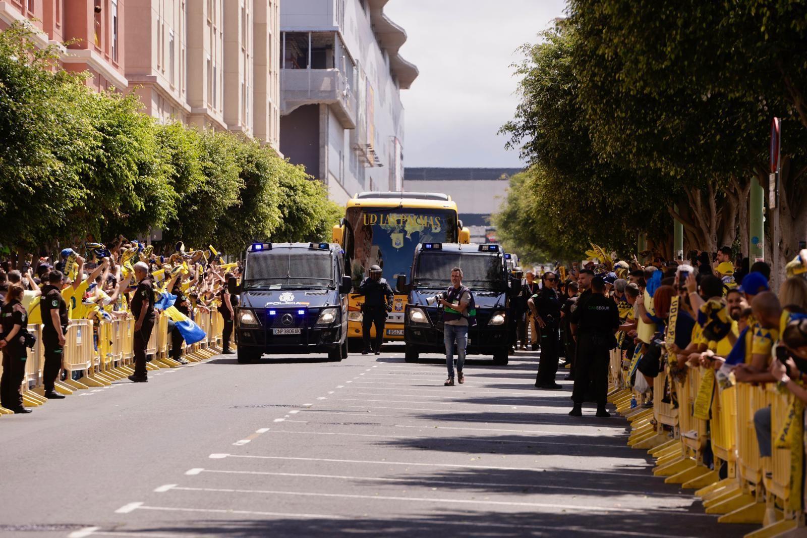 Así se vivió la derrota de la UD Las Palmas
