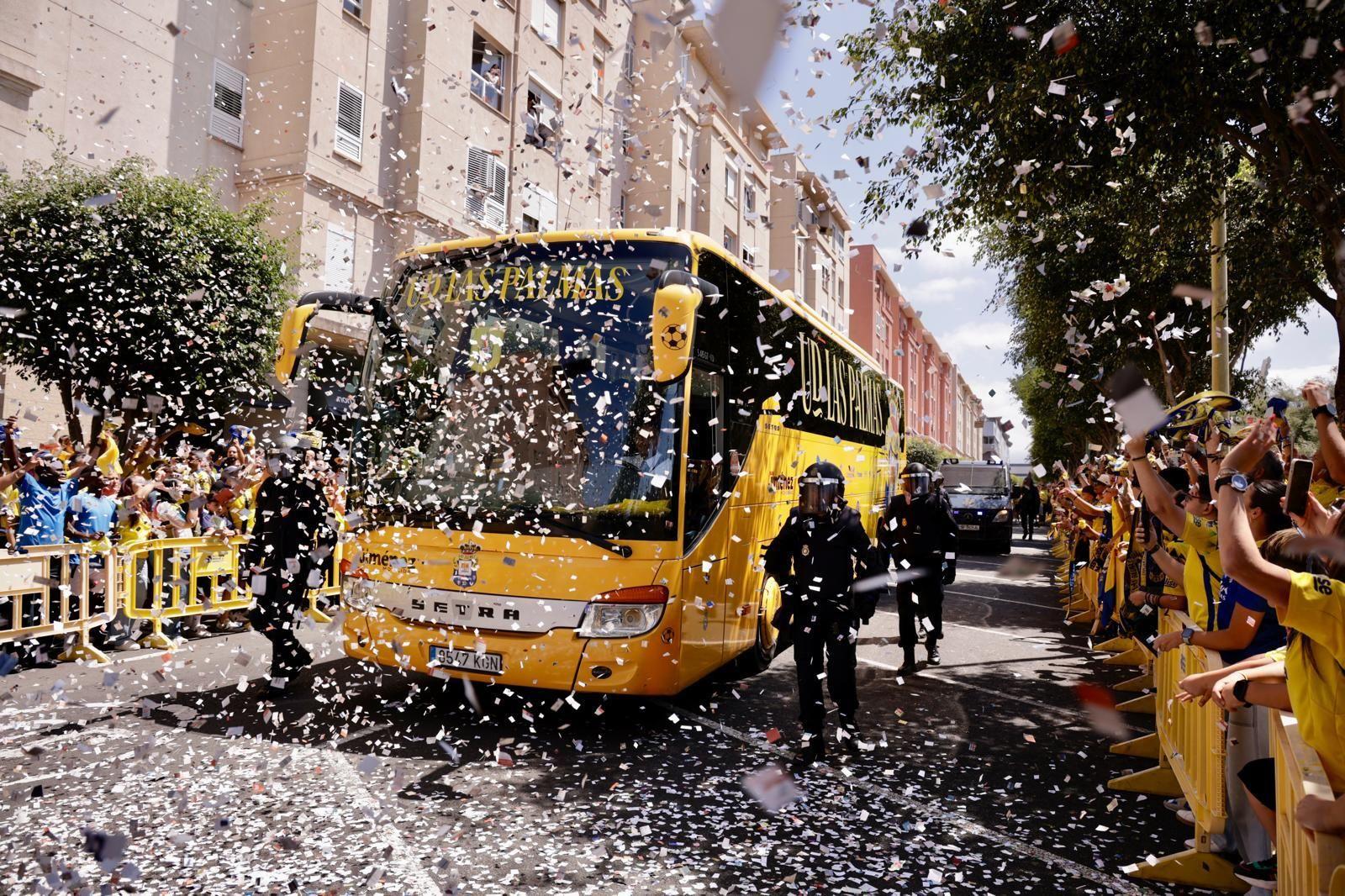 Así se vivió la derrota de la UD Las Palmas