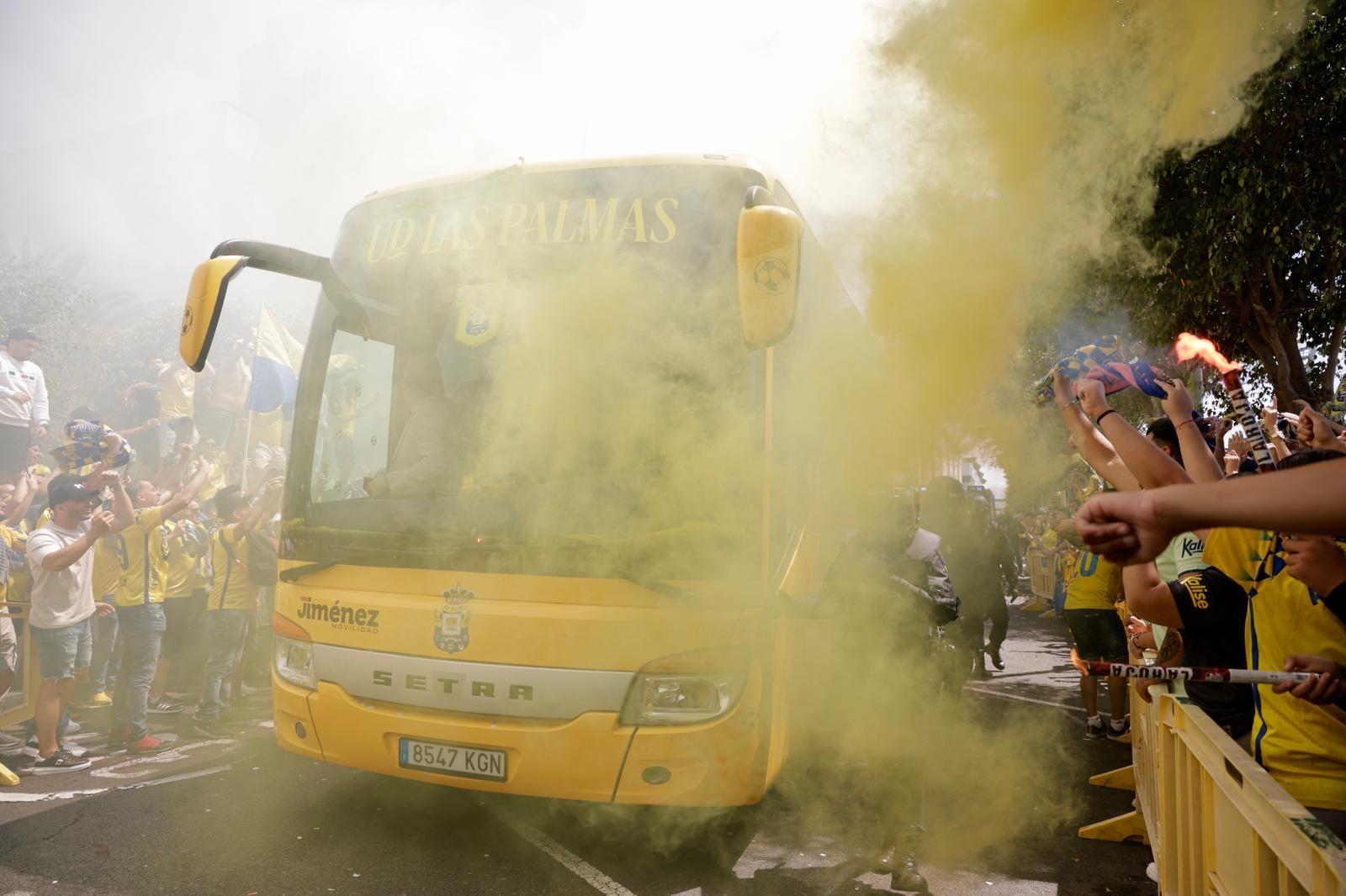 Así se vivió la derrota de la UD Las Palmas