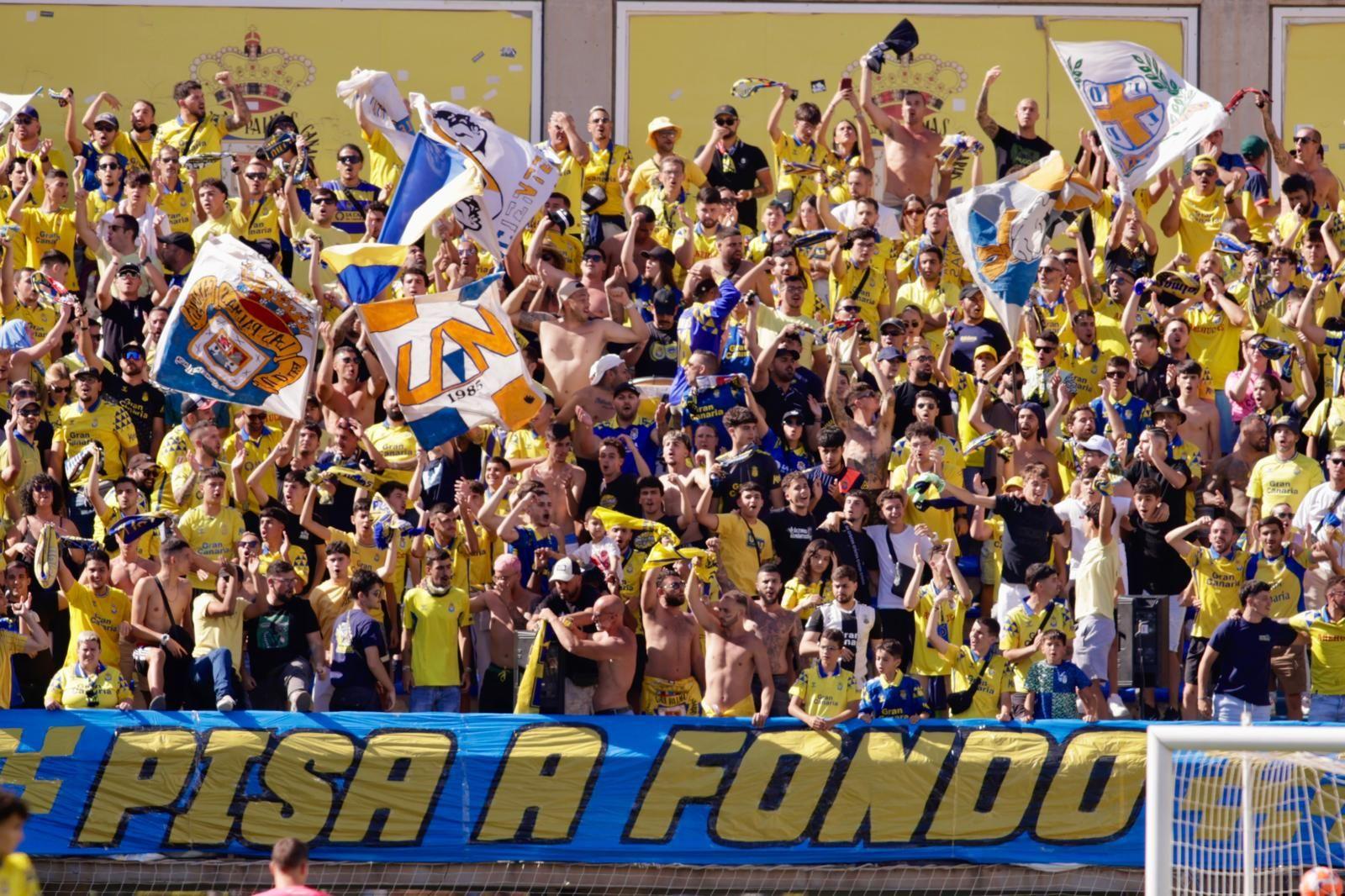 Así se vivió la derrota de la UD Las Palmas