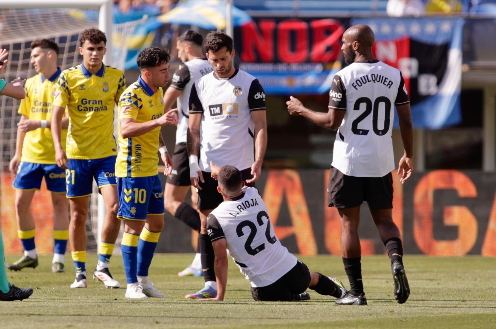 Así se vivió la derrota de la UD Las Palmas