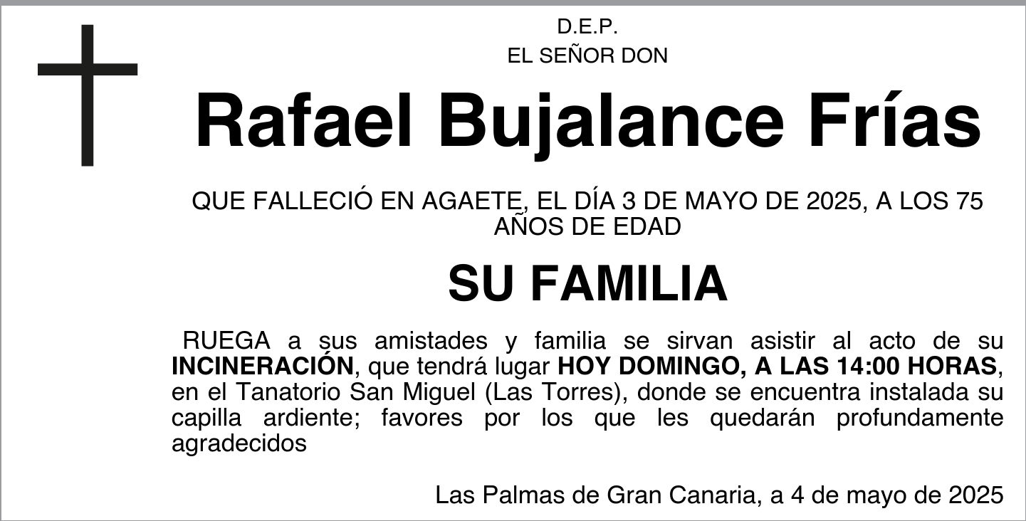 Rafael Bujalance Frías