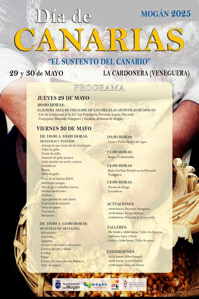 Programa de actos.