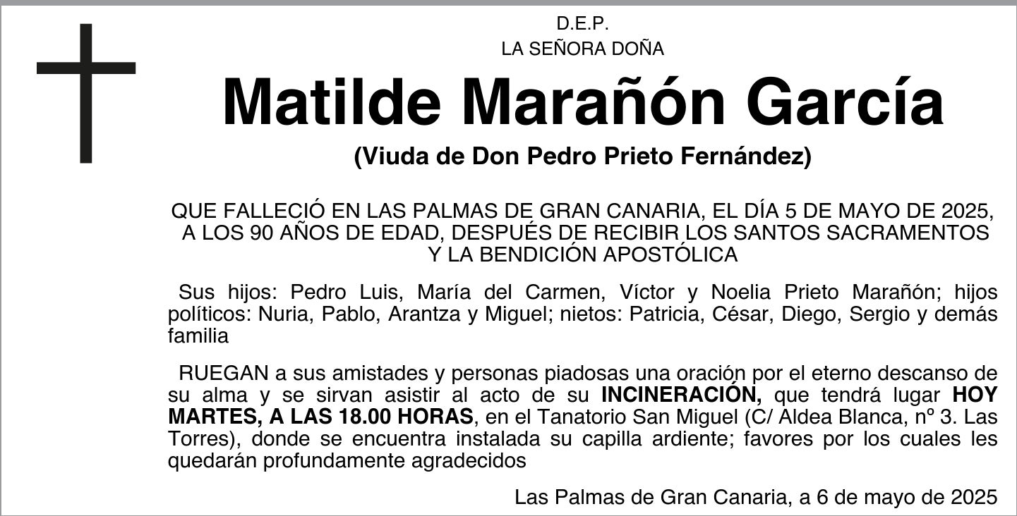 Matilde Marañón García
